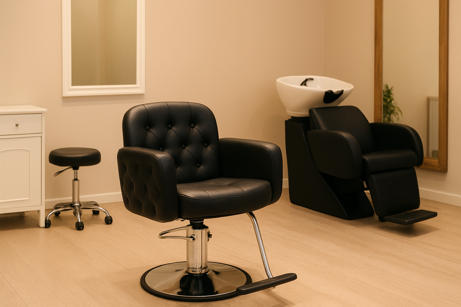 معرفی کامل انواع صندلی آرایشگاه زنانه همراه با کاربرد، ویژگی‌ها و نکات مهم خرید. راهنمای انتخاب بهترین صندلی برای سالن زیبایی و افزایش رضایت مشتری.